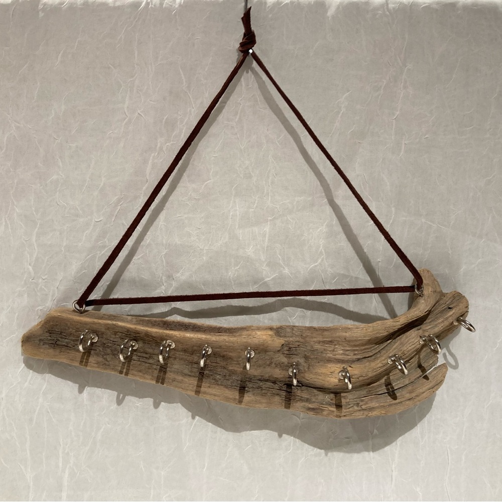 Handmade Driftwood Jewelry Hanger